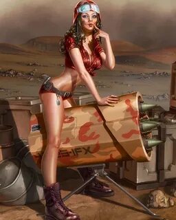 Fallout Pinup Wallpaper posted by John Anderson
