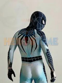 Negative Suit Spider-Man PS4 Games Version Cosplay Costume