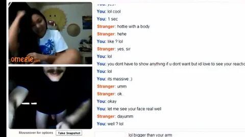 Omegle Big Cock Shock.