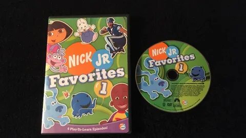 Opening To Nick Jr. Favorites (Volume 1) 2005 DVD - YouTube