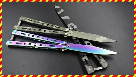 Нож бабочка из Китая с AliExpress Балисонг Balisong Butterfl