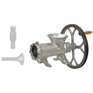 Stainless Steel Manual Meat Grinder With Pulley