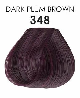 Nrage Purple Plum On Dark Hair / dark brown plum Hair color 