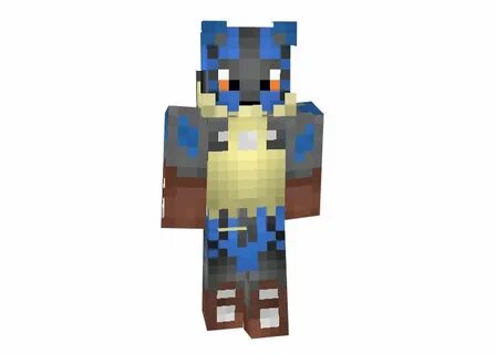 Mega Lucario Minecraft Animal Skins MinecraftGames.co.uk