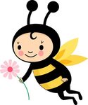 Clipart Bee Mason Bee - Imagens De Abelhinha Em Png Transpar
