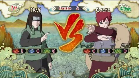 Naruto Shippuden Ultimate Ninja Storm 3 - Neji Vs Gaara - Yo