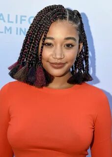 Amandla Stenberg Steps Out in Braided Bob StyleCaster