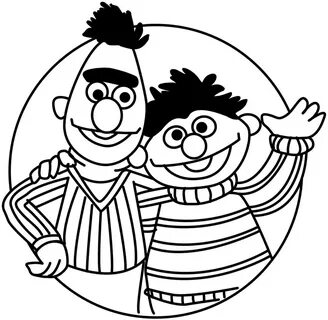 Bert and Ernie Coloring Pages - Best Coloring Pages For Kids