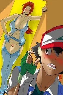 ash ketchum+delia ketchum+satoshi (pokemon) HentaiDestiny.co