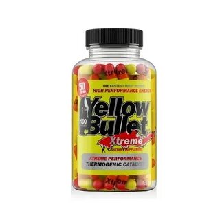 Yellow Bullet Xtreme 50 EPH Hard Rock Supplements USA fatbur