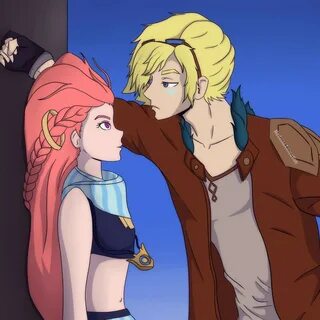 Ezreal and Zoe Kabedon League Of Legends Official Amino