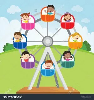 Simple Ferris Wheel Clipart Free printable crafts, Printable