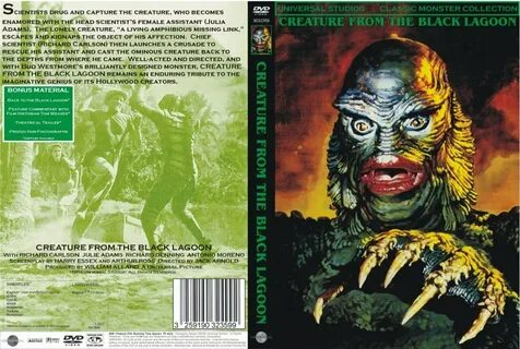 Creature From The Black Lagoon- Movie DVD Custom Covers - 82