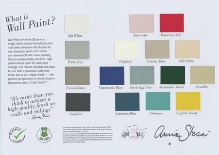 Farbkarte-Wall Paint Colour Card - Annie Sloan Chalk Paint ™