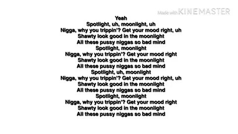 XXXTENTACION MOONLIGHT lyrics - YouTube