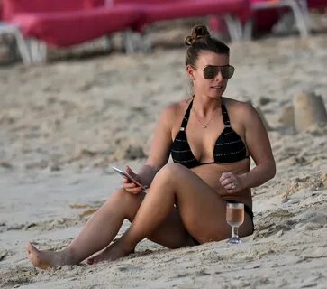 COLEEN ROONEY in Bikini on the Beach in Barbados 10/24/2018 