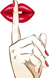 Shh Hand Clipart - Large Size Png Image - PikPng
