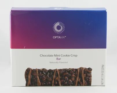 Optavia Chocolate Mint Cookie Crisp Bar - 7 Servings - Buy O