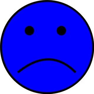 blue smiley face emoji - Clip Art Library