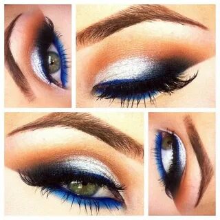 Dani Navarro on Instagram: "Electric blue & white gel #macco