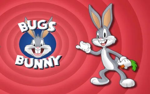 Bugs Bunny Rabbit With Carrot Cartoons For Kids Desktop Back