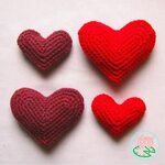 Free Crochet Patterns: Free Crochet Patterns: Heart Motifs H