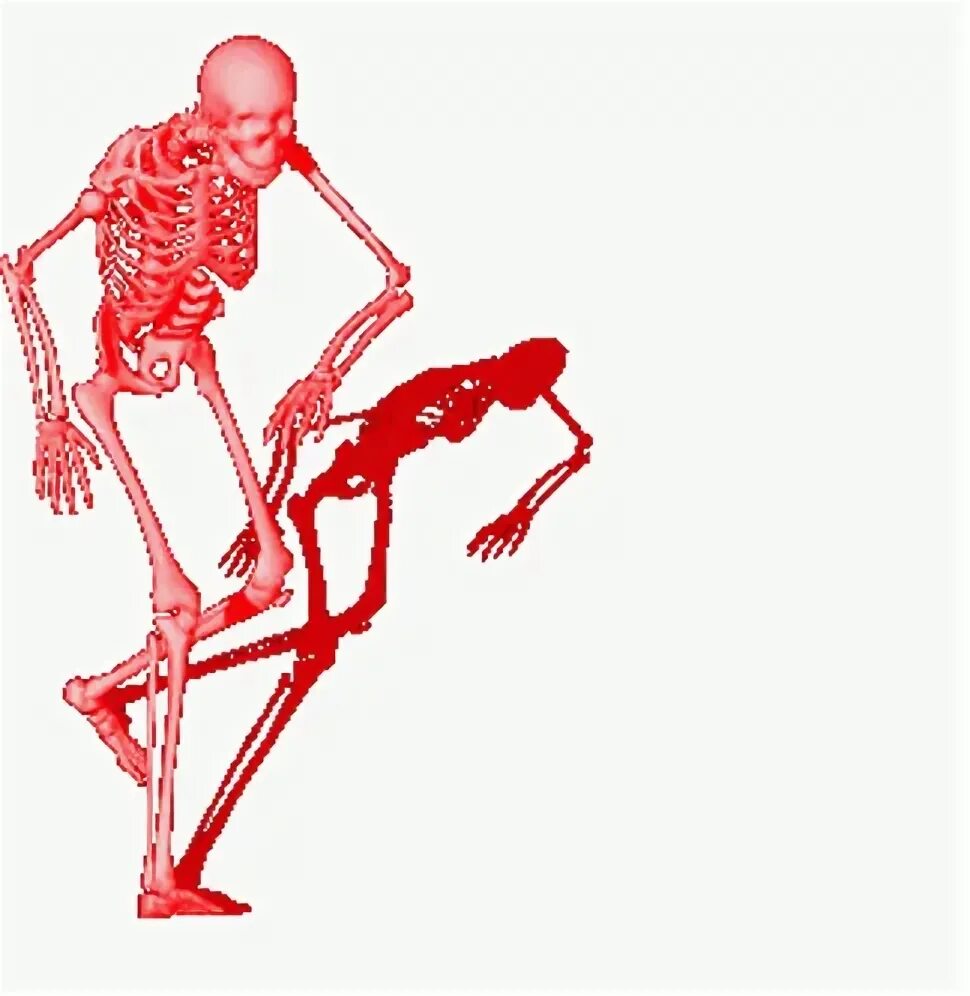 Rainbow Skeleton Sticker - Rainbow Skeleton Dancing - Discov
