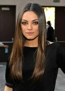 Pin by OSMAN AYKUT71 on MILA KUNIS Long straight hair, Strai