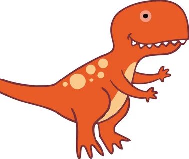 dinosaurs png - Dinosaur Clipart , Png Download - Red Cartoo