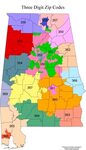 Birmingham Alabama Zip Code Map Campus Map