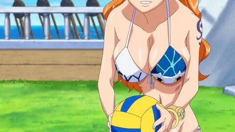 One piece bouncing boobs