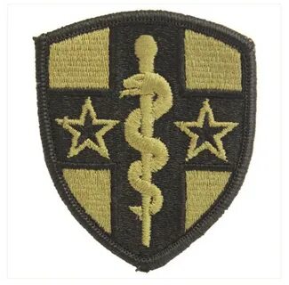 Vanguard ARMY PATCH: ARMY RESERVE MEDICAL COMMAND - EMBROIDE