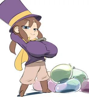 Hat Kid and her magical balloons A Hat in Time Know Your Mem