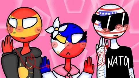 Spain x Philippines x America (IDK ;-;) *Countryhumans Amino