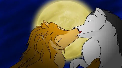 Moonlight Kiss - Alpha and Omega Fan Art (36787628) - Fanpop