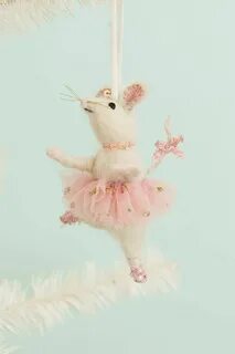 Pirouette Mouse Decoration - anthropologie.eu Christmas mous