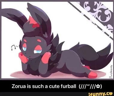 Zorua is such a cute furball (///꒳///✿)