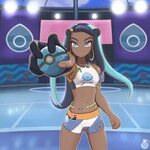 You are Challenge by Gym Leader Nessa! V2 by EroShiroNeko on