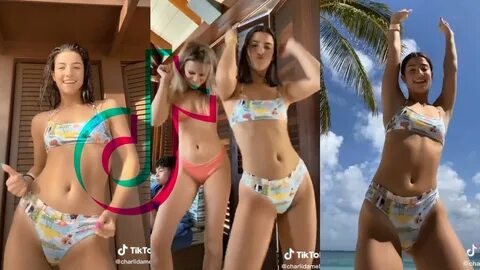 Charli D'amelio newest tiktok in Bikini that makes you go wh