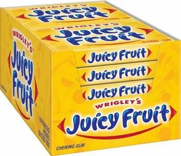 Robot Check Juicy fruit, Juicy fruit gum, Gum flavors
