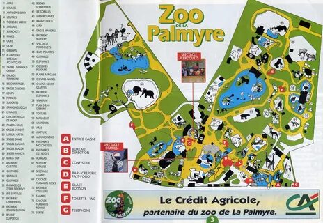 La Palmyre Map