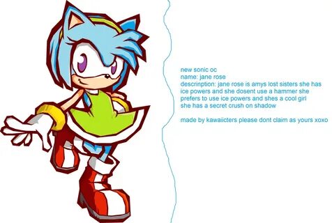 Cringey Sonic Ocs - New Sonic OCs!!! by NemiScribbles on Dev