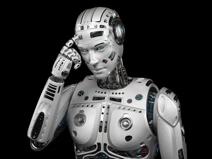 ArtStation - Futuristic Robot Man (RIGGED)