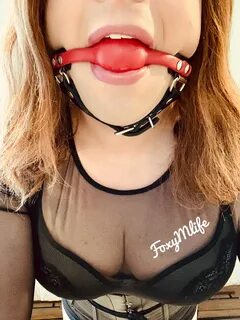 Ball Gag Selfie