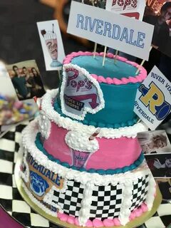 Riverdale Birthday Party cake #riverdale #birthday #cake #po