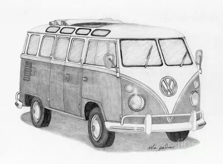 Volkswagen Bus Drawing - 26 recent pictures for coloring - i