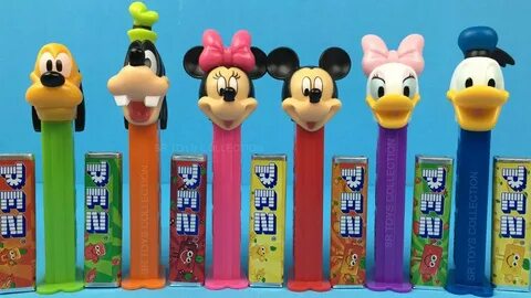 Mickey Mouse Clubhouse Pez Dispensers Pluto Goofy Minnie Mou