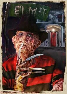 Freddy Krueger Freddy horror, Horror movie art, Horror movie