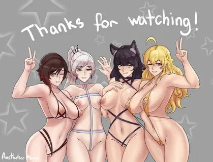 ruby rose, weiss schnee, yang xiao long, rwby, absurdres, highres, text, wa...