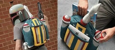 Stuff Bounty (But Not Han Solo) in Boba Fett's Jetpack Backp